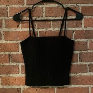 Aritzia Babaton sculpt knit tube top with straps